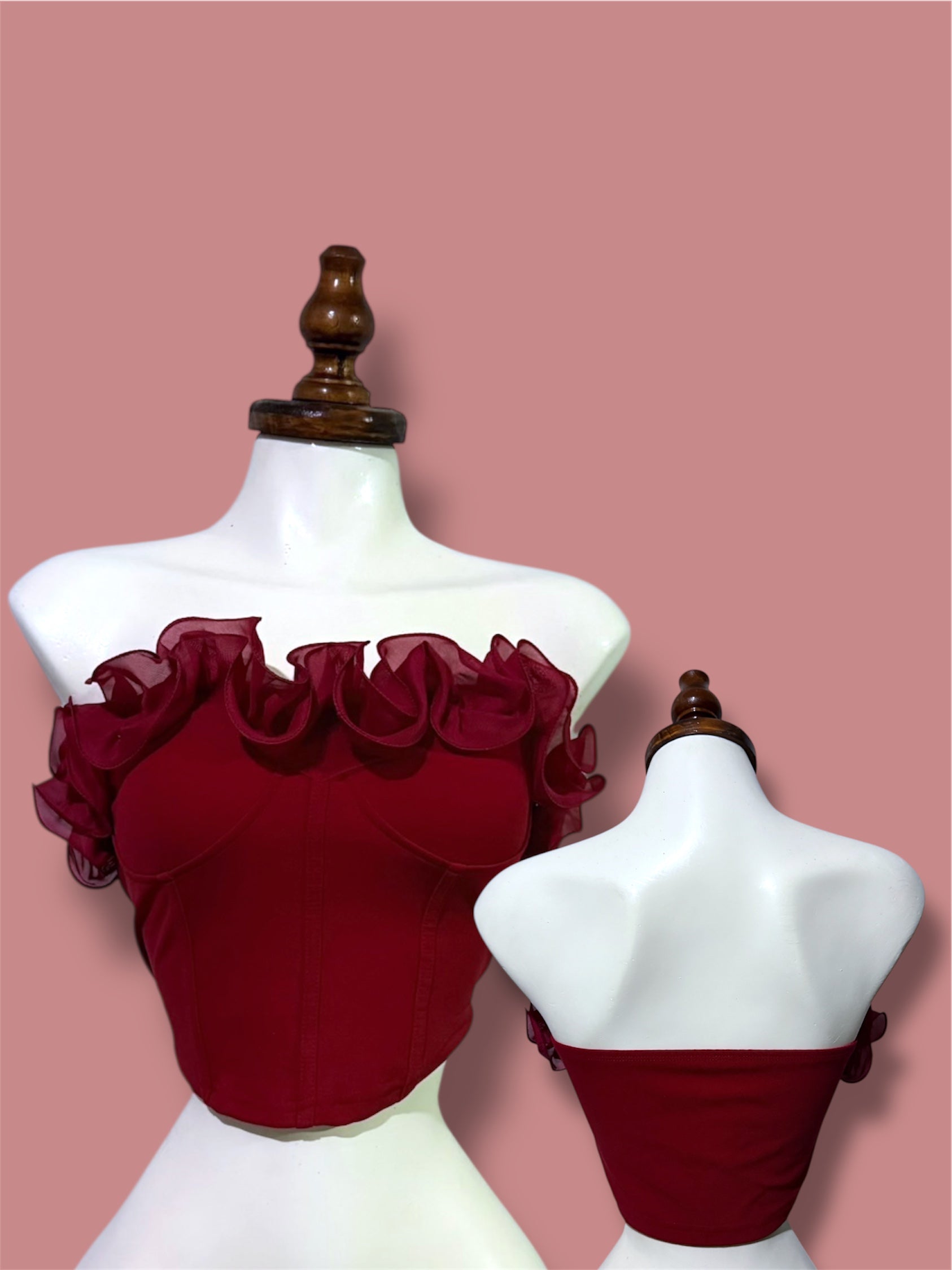 Blusa Carmín | Rojo